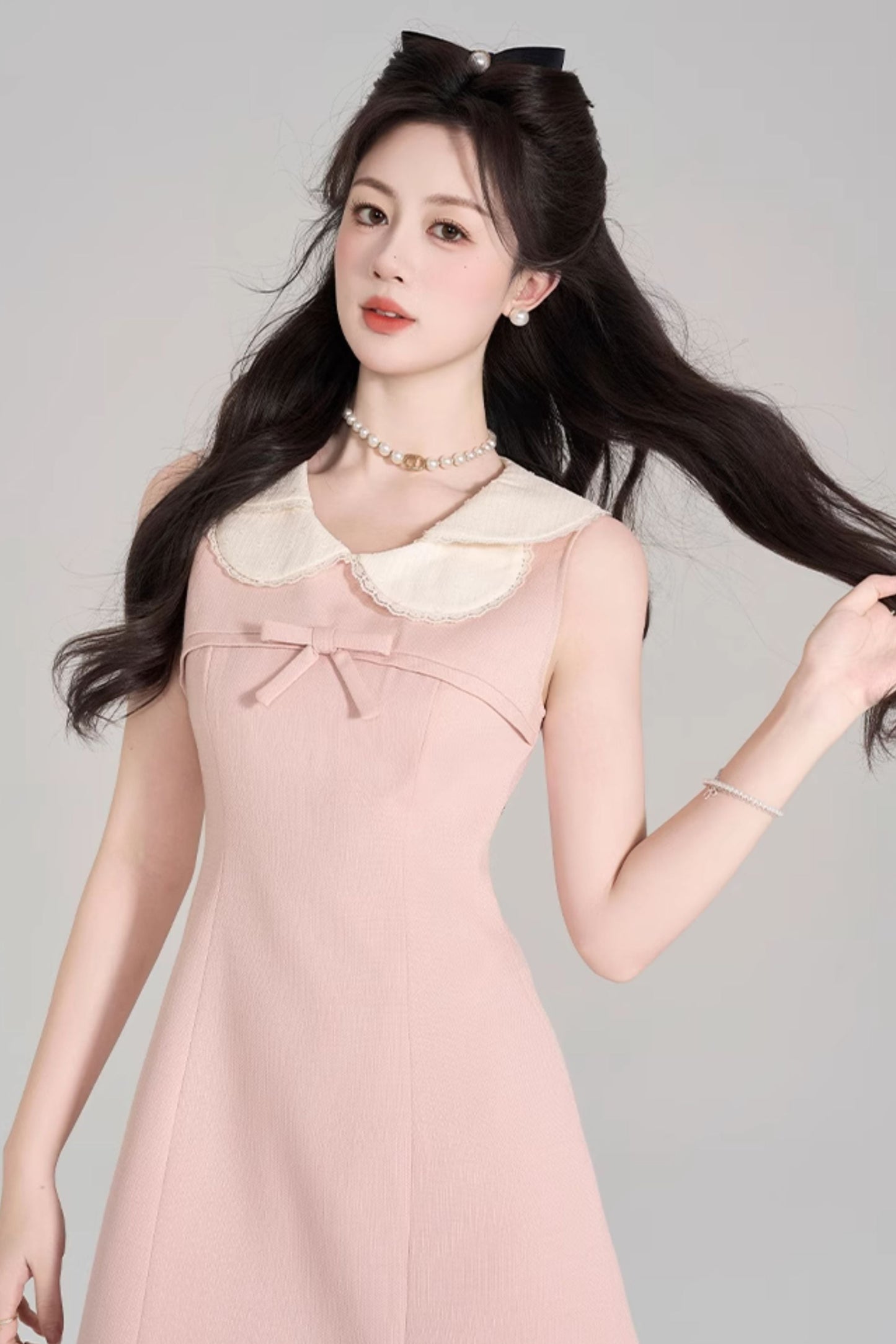 French Style Doll Collar Dress