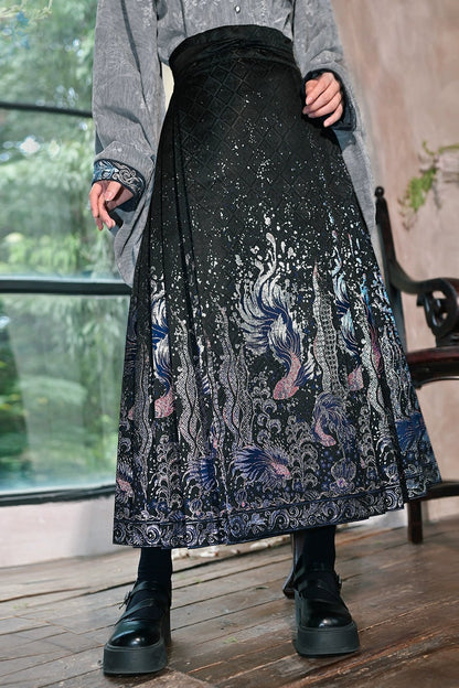 ミンスタイルハンフスカートセット