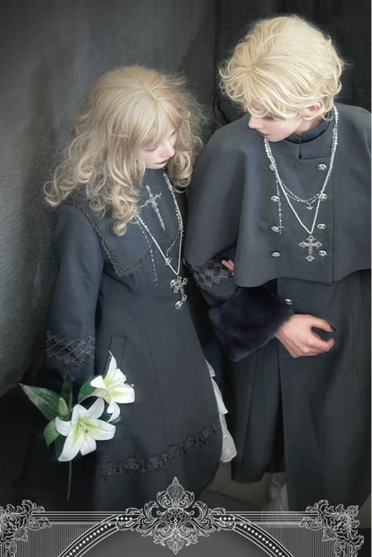 【予約商品】ゴシックロリータハット+ネックレス+ブローチ