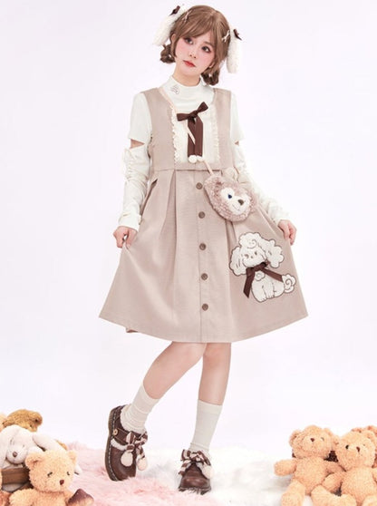 Sweet Poodle Ribbon Sass Skirt + Innerwear