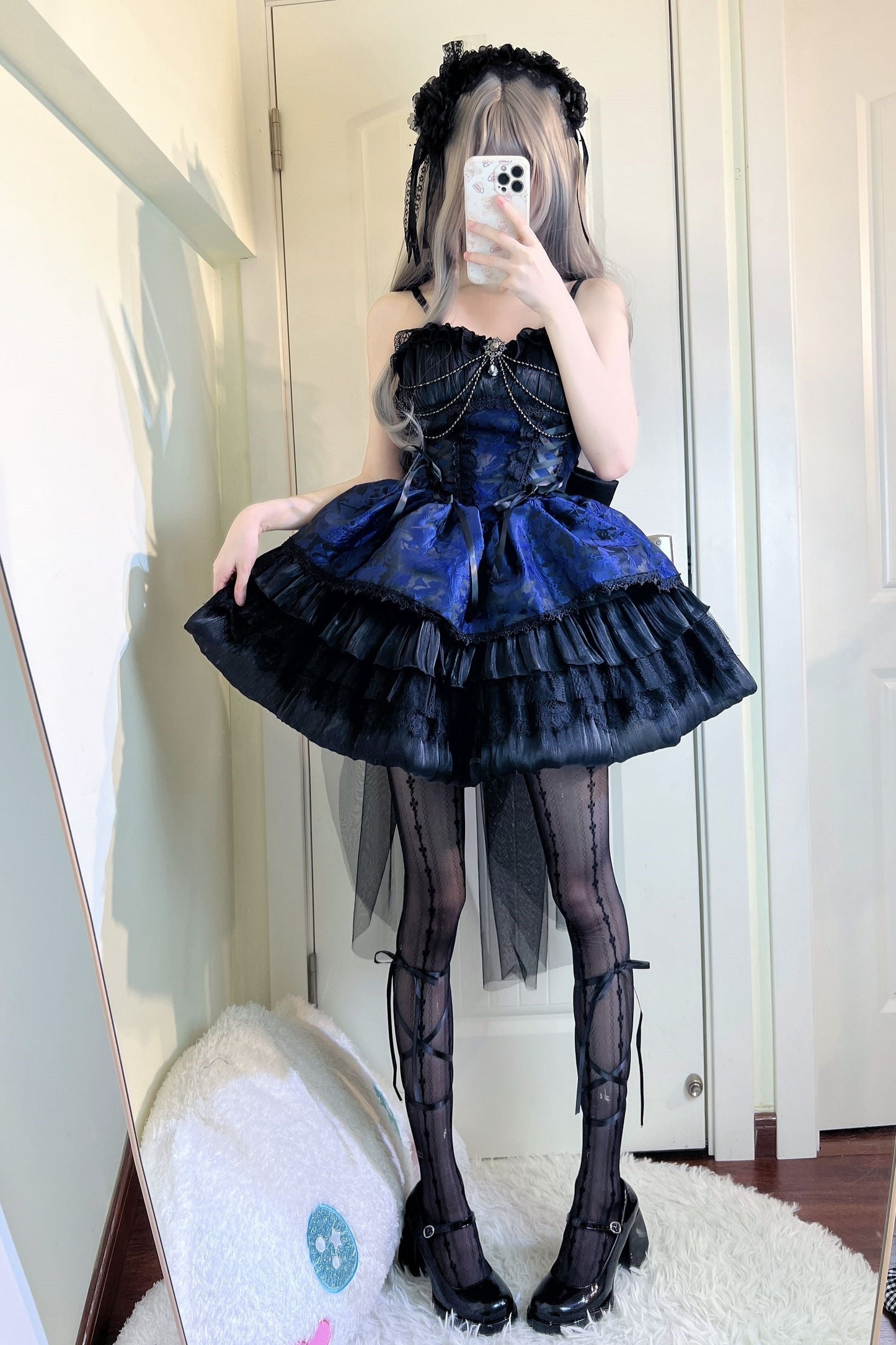 Vestido Lolita con Peto de la Serie Oscura