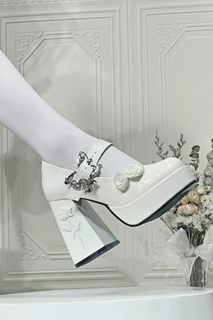 フローティングドリームランドプラットフォームブロックヒール