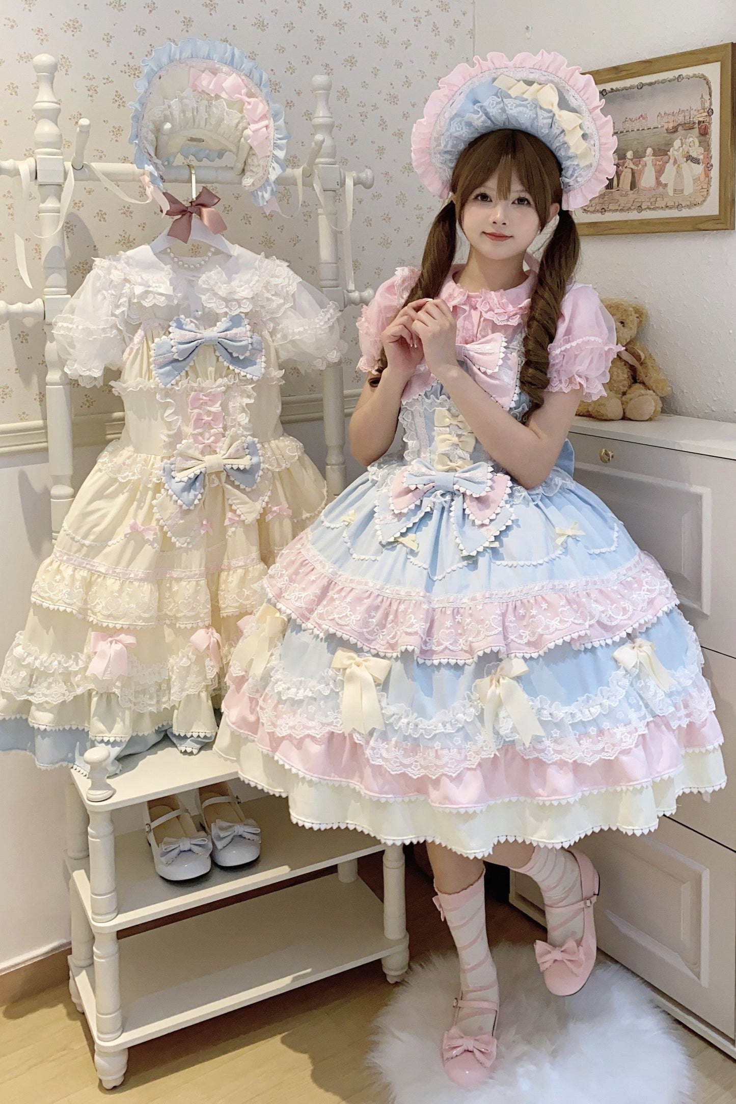 Fondant Sugar Cake Lolita Dress