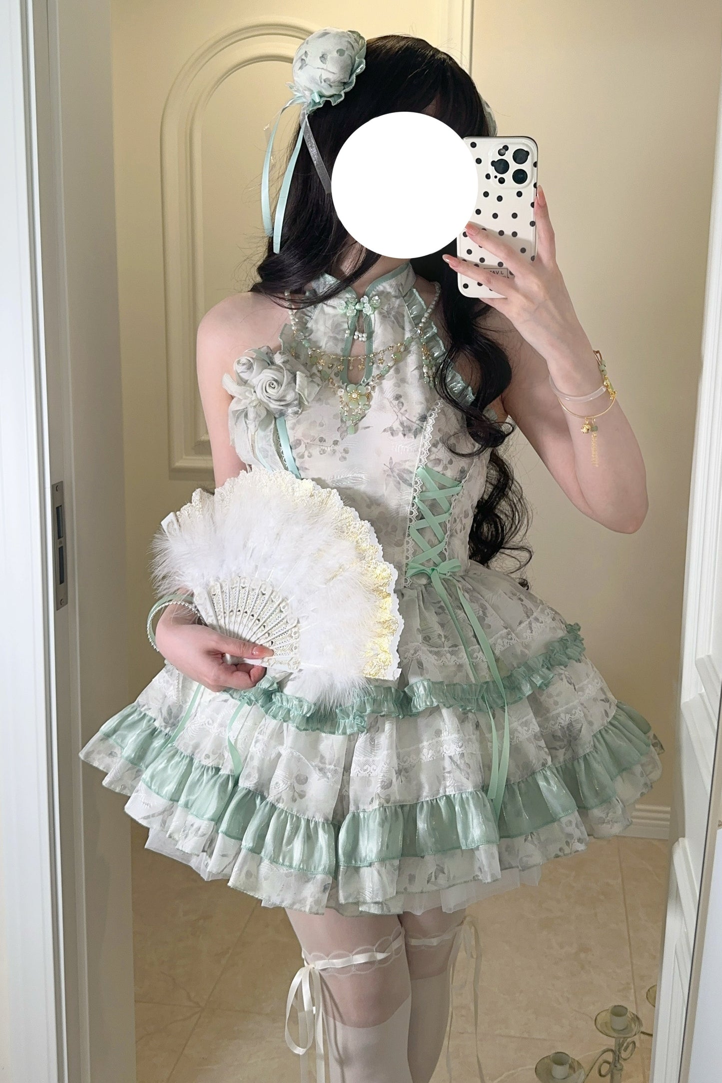Peach Sugar Sweet Lolita Dress