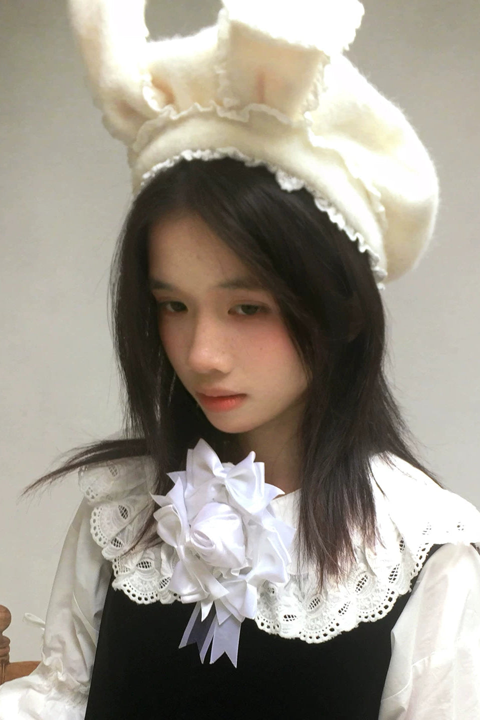 Strawberry Rose Brooch