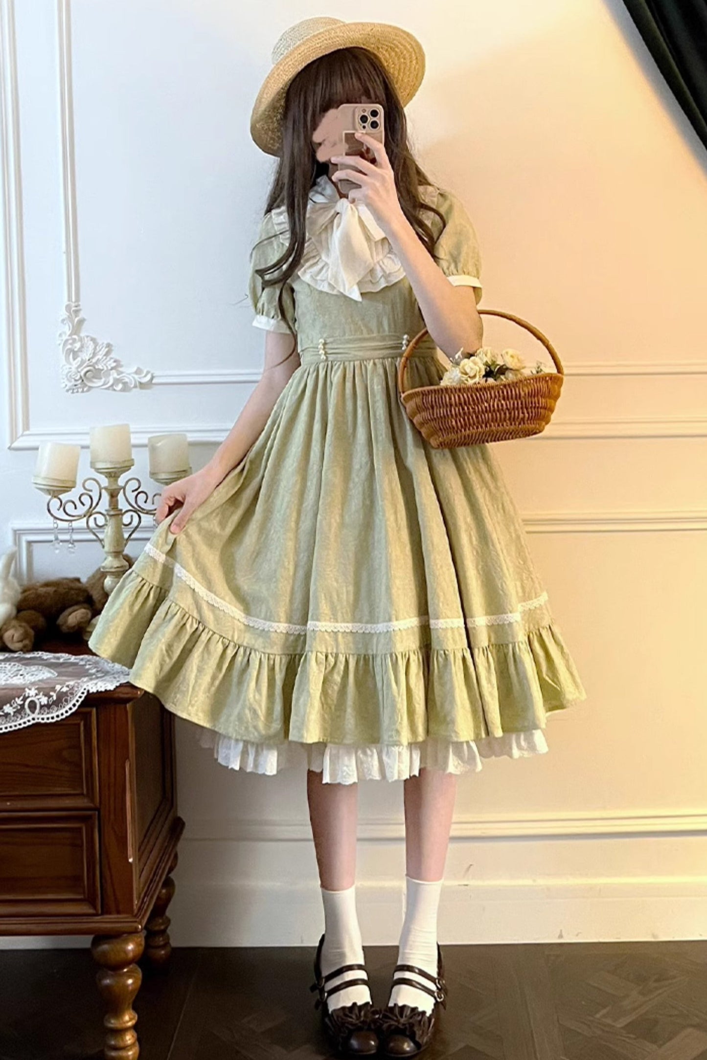 Twilight Pastoral Jacquard Princess Dress