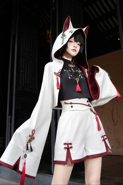 【11月1日予約締切】White Fox Chinese Fantasy Style Series Accessories（Beaded tassel necklace）