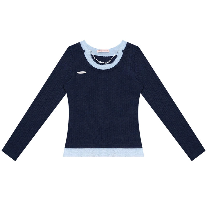 American Retro Slim Tops