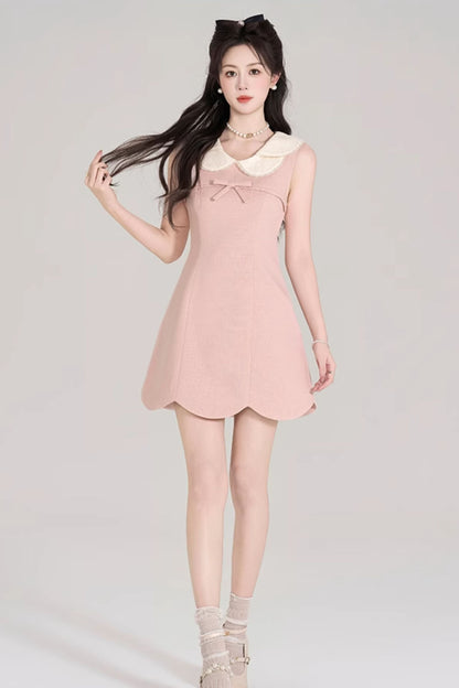 French Style Doll Collar Dress