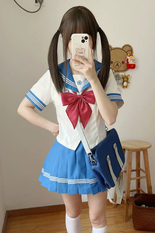 Cute Animated Sailor Suit