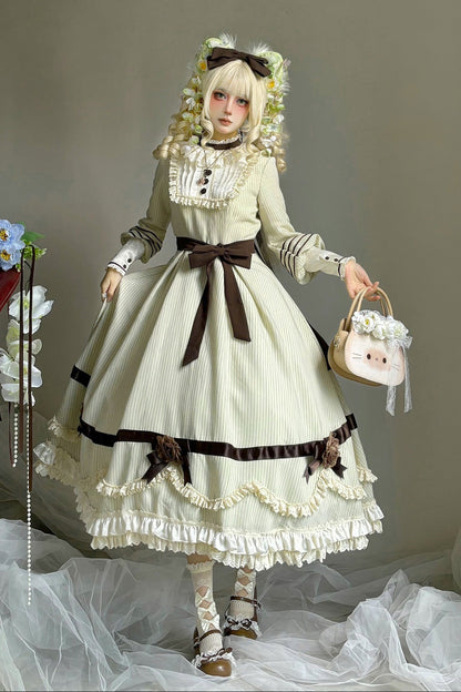 【12月23日予約締切】トワイライトレインフリルカラーロマンティックローズドレス