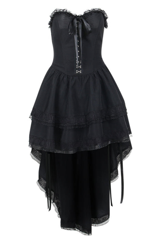 ゴシックチューブコルセットドレス
