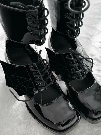 Gothic Style High Heel Y2K Punk Style Subculture Shoes
