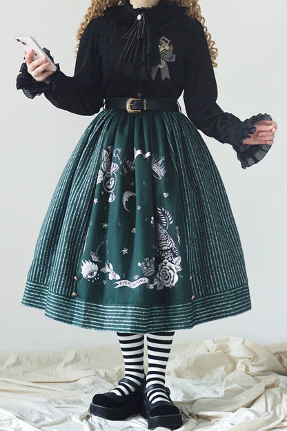 [November 4 reservation deadline] Magic Messenger Daily Elegant College Style Skirt