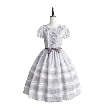 Robe d'été princesse élégante + chapeau