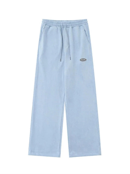 Suede Hooded Sweatshirt Lazy Style Setup