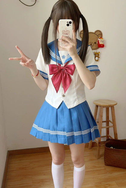 Cute Animated Sailor Suit