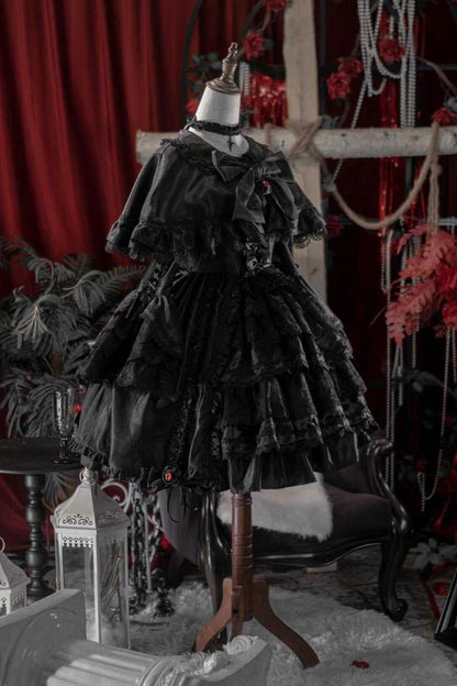 [Reservation deadline: September 18th] Witch Night in Weird Paradise Gothic Cloak + Mini Dress