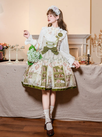 Retro College Style Lolita Dresses