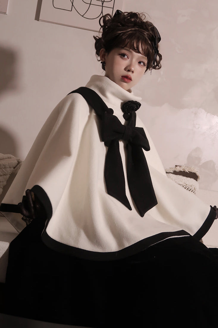 【予約商品】ローズクワイアケープコート＋フーディーリボン