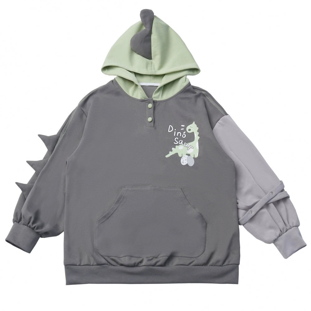 フォレストティーカジュアルフードスウェットス+スウェット+アシメパンツ+カジュアルパンツ