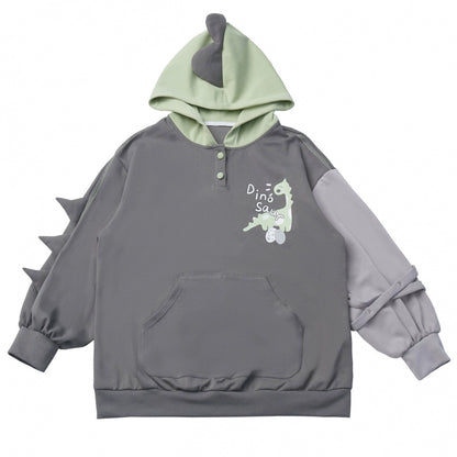 フォレストティーカジュアルフードスウェットス+スウェット+アシメパンツ+カジュアルパンツ