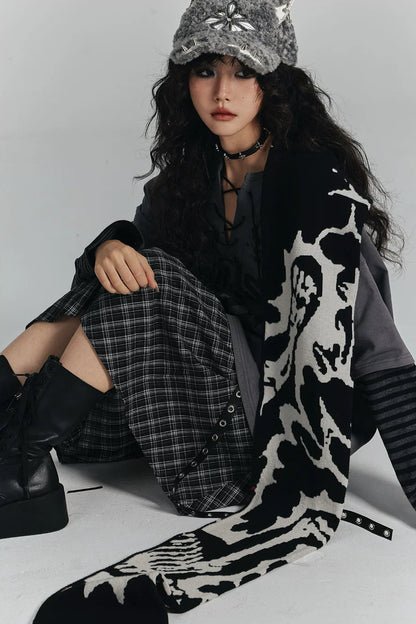 レトロダークボーダールーズトップス