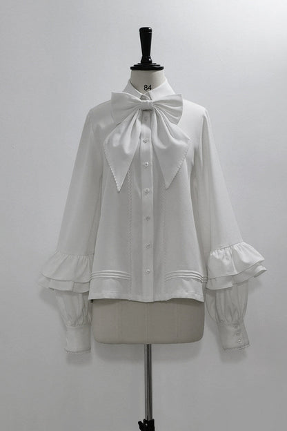 Elegant Oversized Cape Shirt and Trousers Set-Up