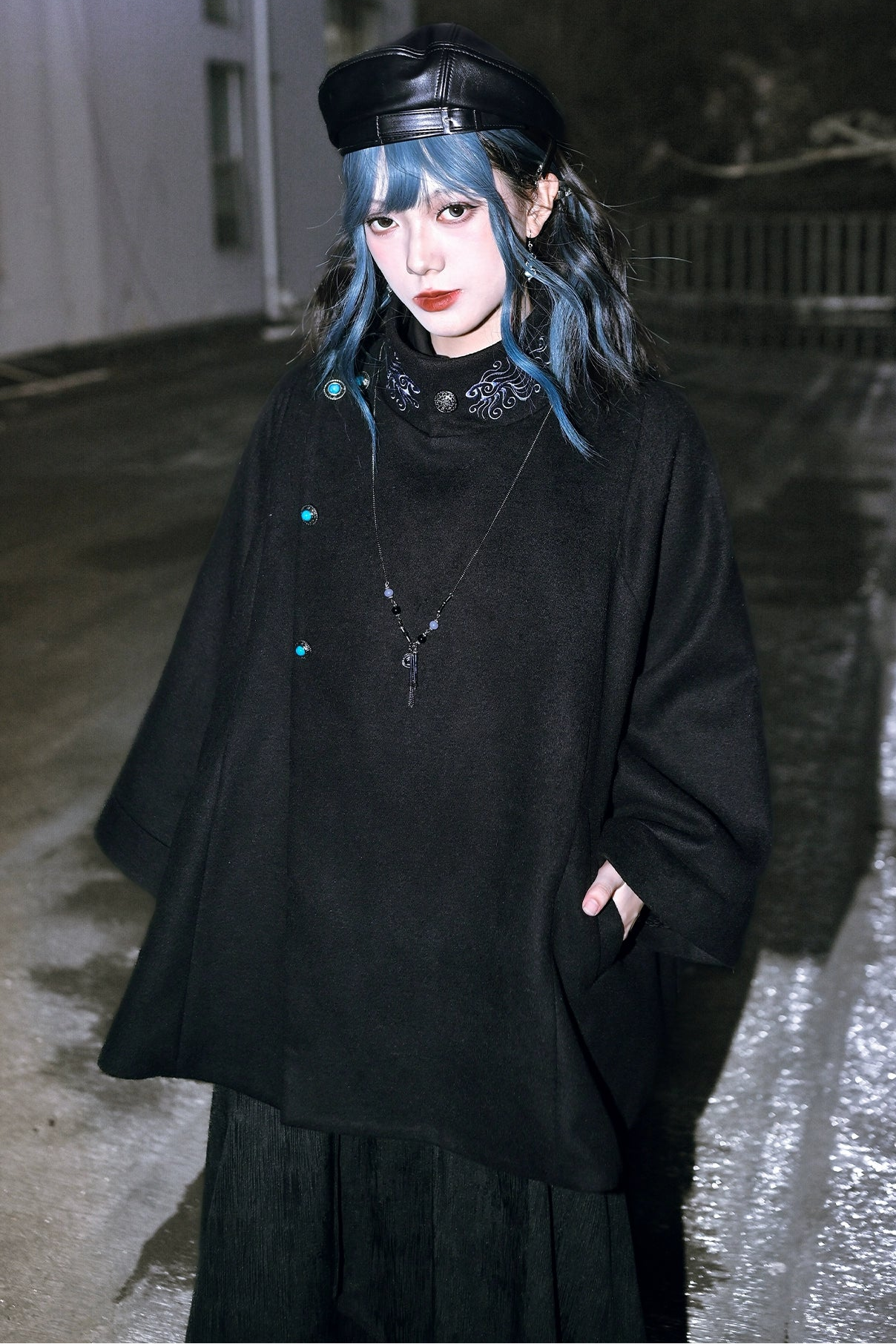 フローティングフィンドリームウールコート