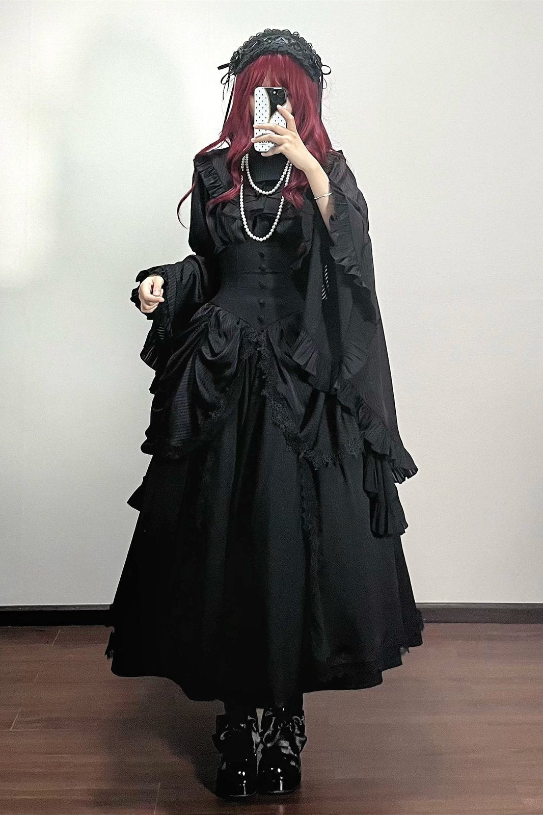 [Reservation product] Gothic Elegant Sister Test Dress Suit