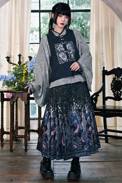 ミンスタイルハンフスカートセット