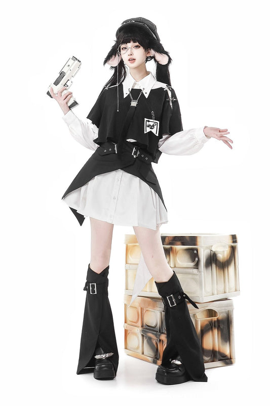 Nocturnal Rabbit Lolita Skirt Set