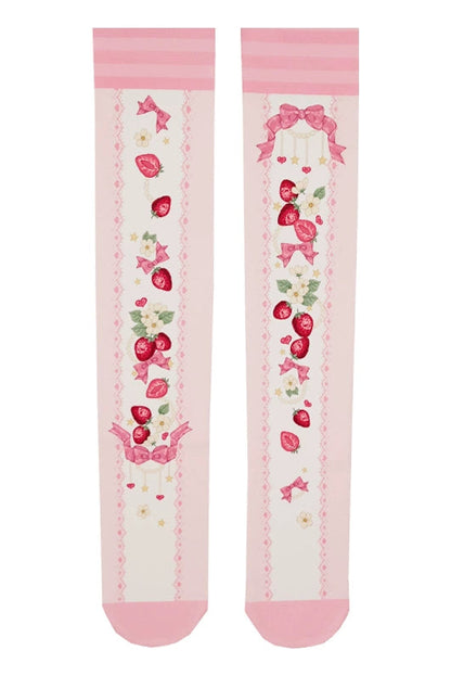 ストロベリーロリータタイツ