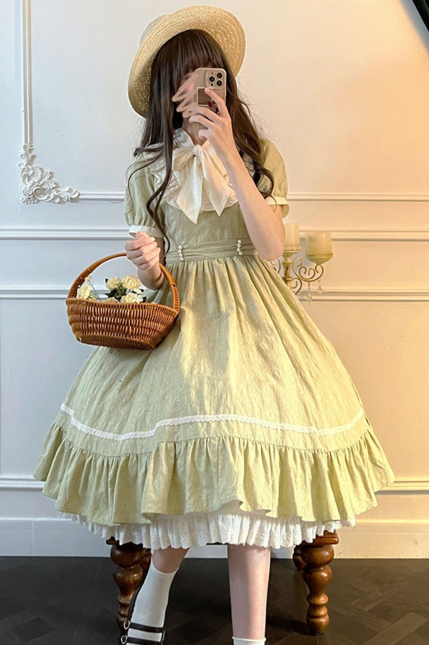 Twilight Pastoral Jacquard Princess Dress