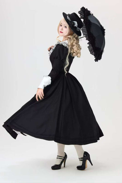 Pianist Classical Series Elegant Cape Dress Setup