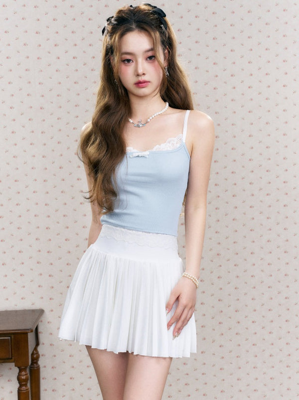 レースリトルリボンキャミソール