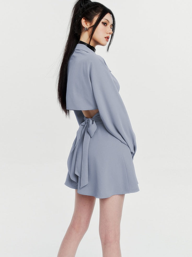 Waist Mode Shirt Dress