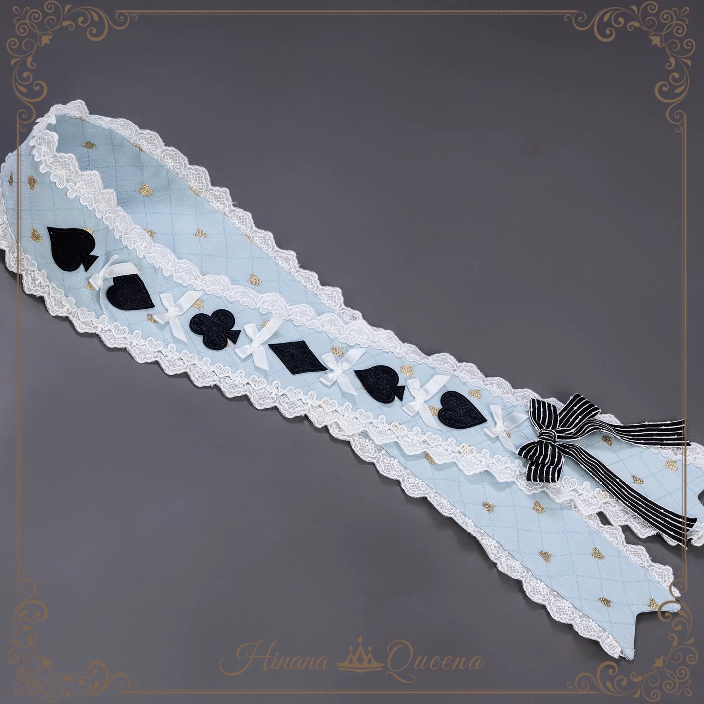 [Reservierungsschluss: 24. Juli] Alice-im-Wunderland-Lolita-Accessoire-Serie (Hasenohren-Hutschleifen-Schleier, Bonnet mit Schleier, Zauberstab, Schärpenschleife, Choker, Handgelenkmanschetten, Rückenschleifen-Schleppe)