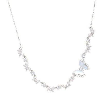 Moonlight Butterfly Short Necklace