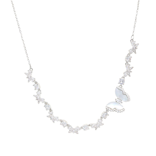 Moonlight Butterfly Short Necklace