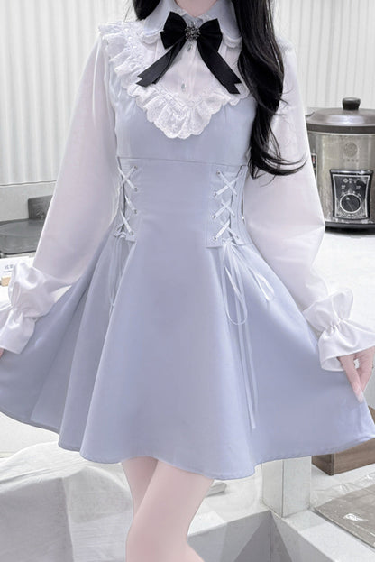 Aqua Sweet Girly Dress