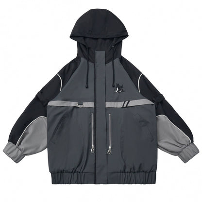 モードダークジャケット+ロングパンツ+スカート+レッグウォーマー