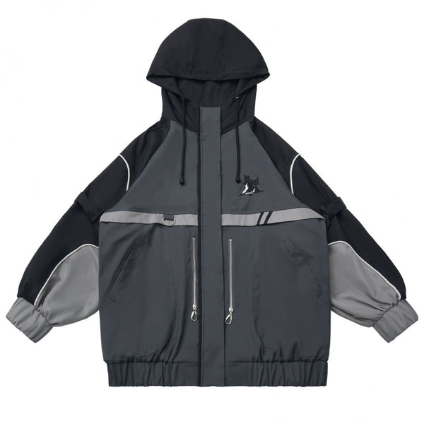 モードダークジャケット+ロングパンツ+スカート+レッグウォーマー