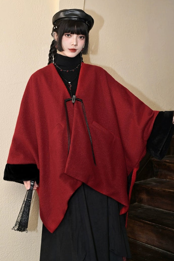 レトロルーズケープコート