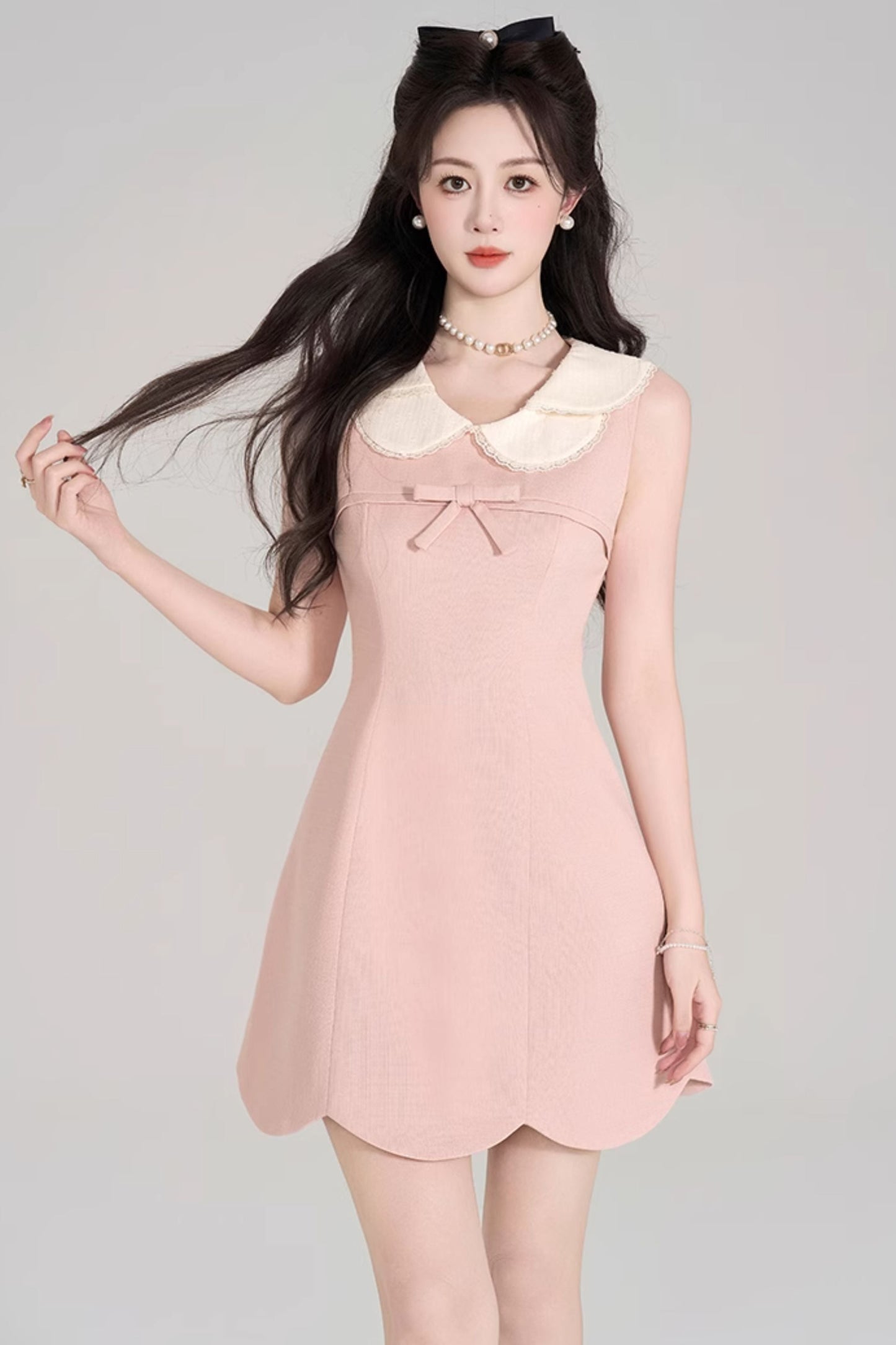 French Style Doll Collar Dress