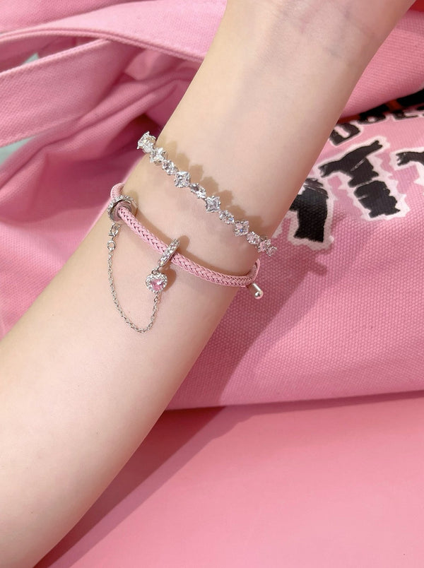 Love Cupid Love Cross Sweet Cool Chain Bracelet