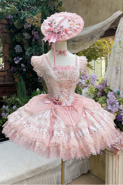 [Pre-order Deadline: April 5] Floral Embroidery Lolita Princess Series Accessories