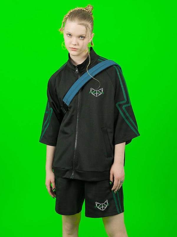 Lightning Parallel Burst Street Tracksuit Setup