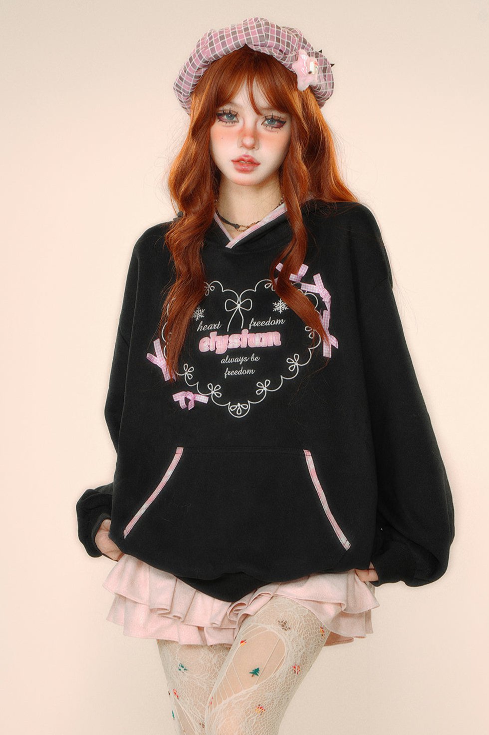 Love Embroidery Aziridoque Hoody