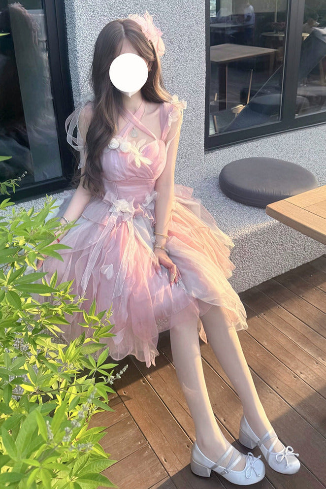 Flower Island Fog Moon Pure Desire Fairy Dress